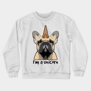 Funny Frenchie Unicorn Crewneck Sweatshirt